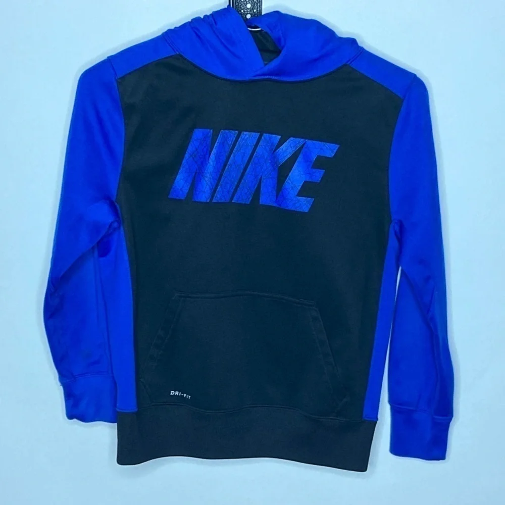 Nike Hooded Dri-Fit pullover sweatshirt Sz YM